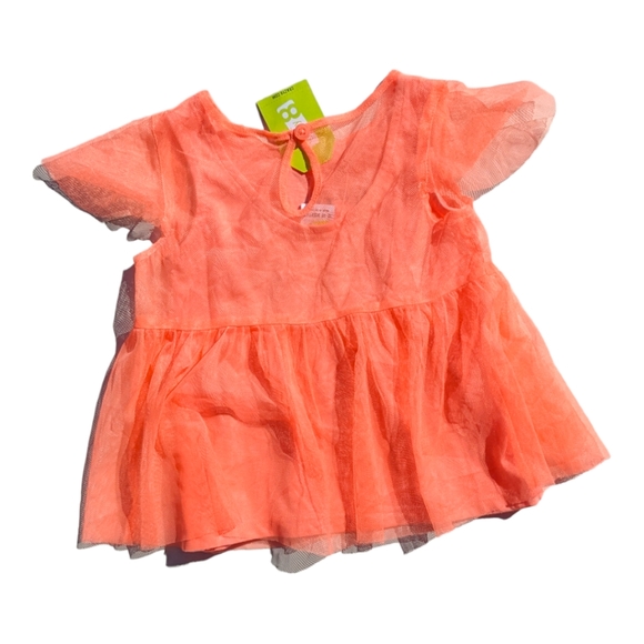 Crazy 8 Girls 12-18m Little Star Pink Tule Tank Top - Picture 3 of 6